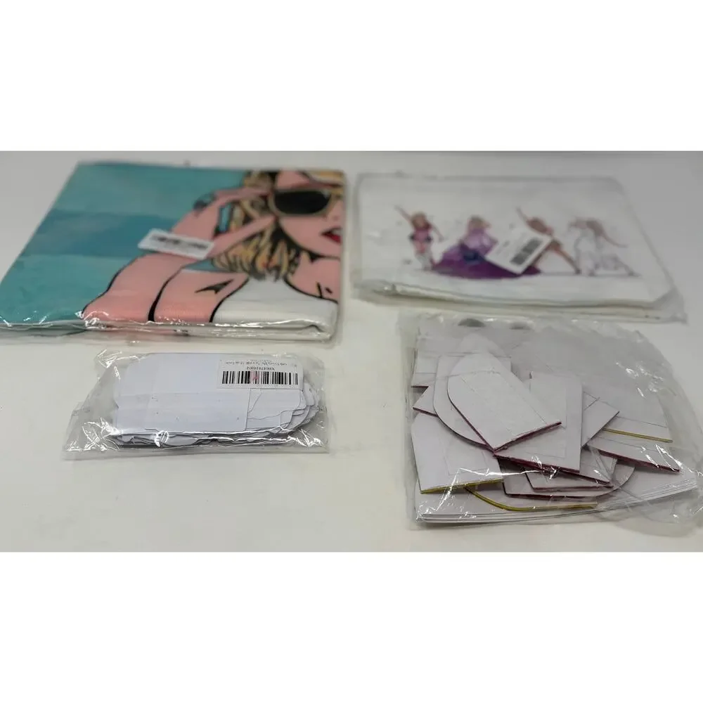 Taylor Swift Pillowcase, Makeup Bag, Stickers and Standees